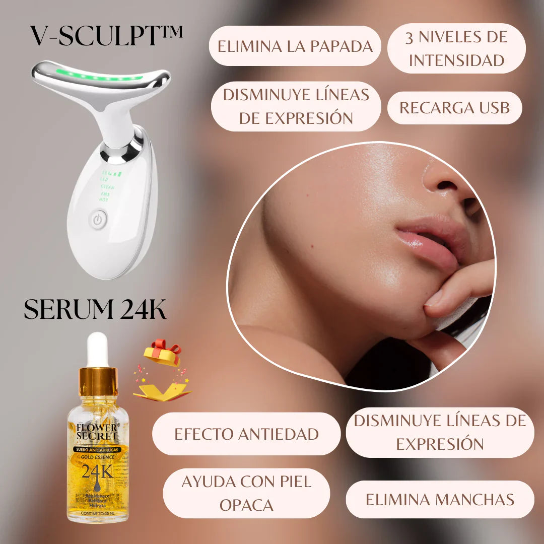 Masajeador Reductor De Papada V-Sculpt™